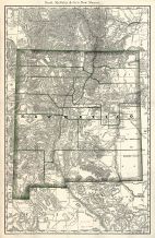 New Mexico 1879 State Map 24x36, New Mexico 1879 State Map